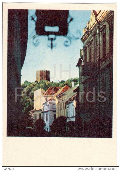 A view from Gorky street - Vilnius - 1972 - Lithuania USSR - unused - JH Postcards