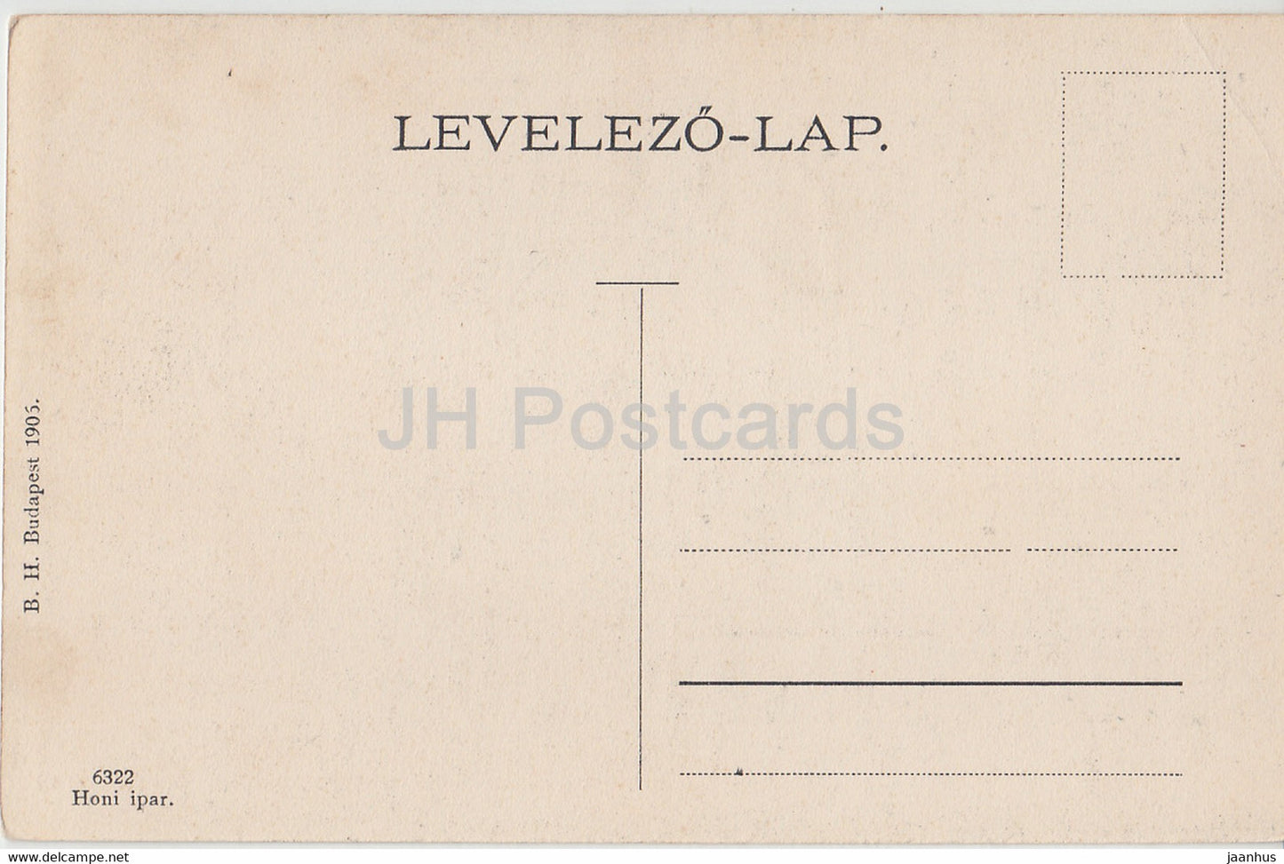 Budapest - Szent Istvan templom - fooltar - St Stephans Dom - Hochaltar - cathedral - old postcard - Hungary - unused