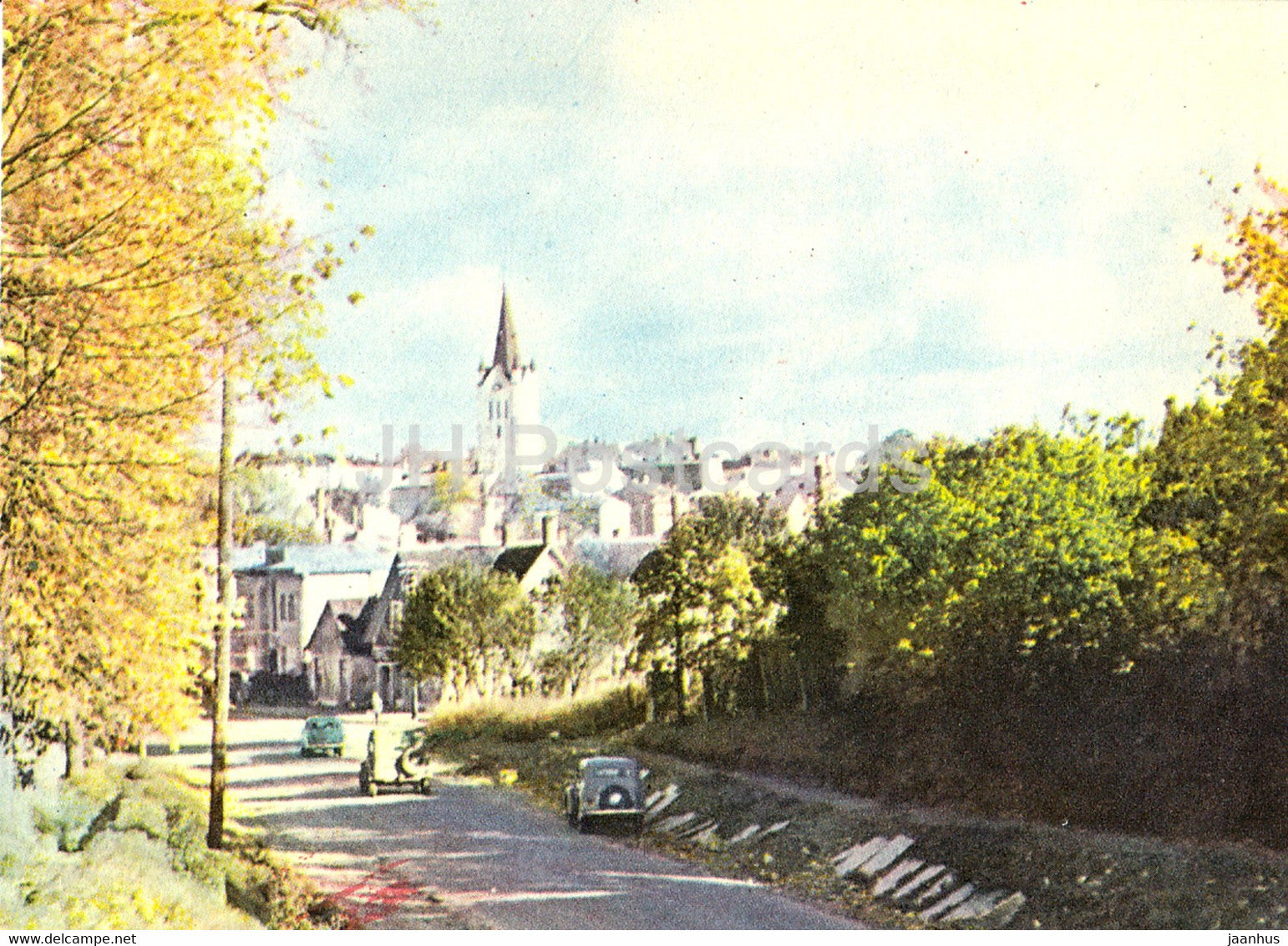 Cesis - Latvia USSR - unused - JH Postcards