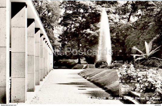 Neuenahr - Der grosse Sprudel - 1964 - Germany - used - JH Postcards