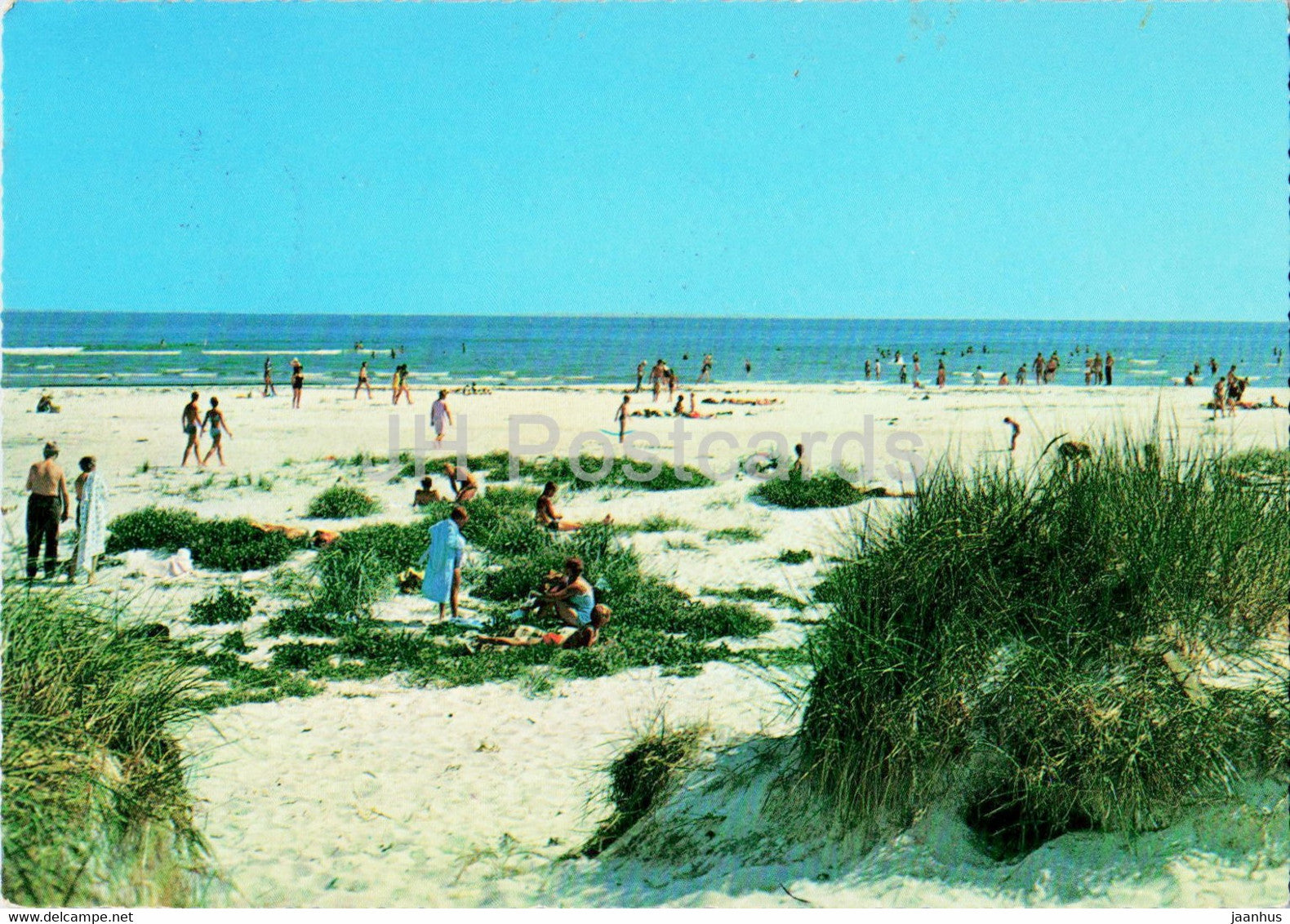 Bornholm - Beach near Dueodde - 1970 - Denmark - used - JH Postcards