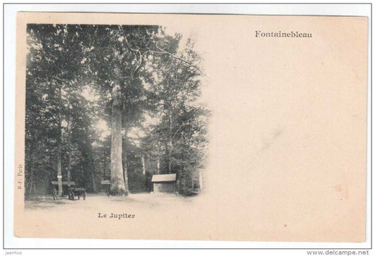 Fontainebleau - Le Jupiter - B.F. Paris - old postcard - France - unused - JH Postcards