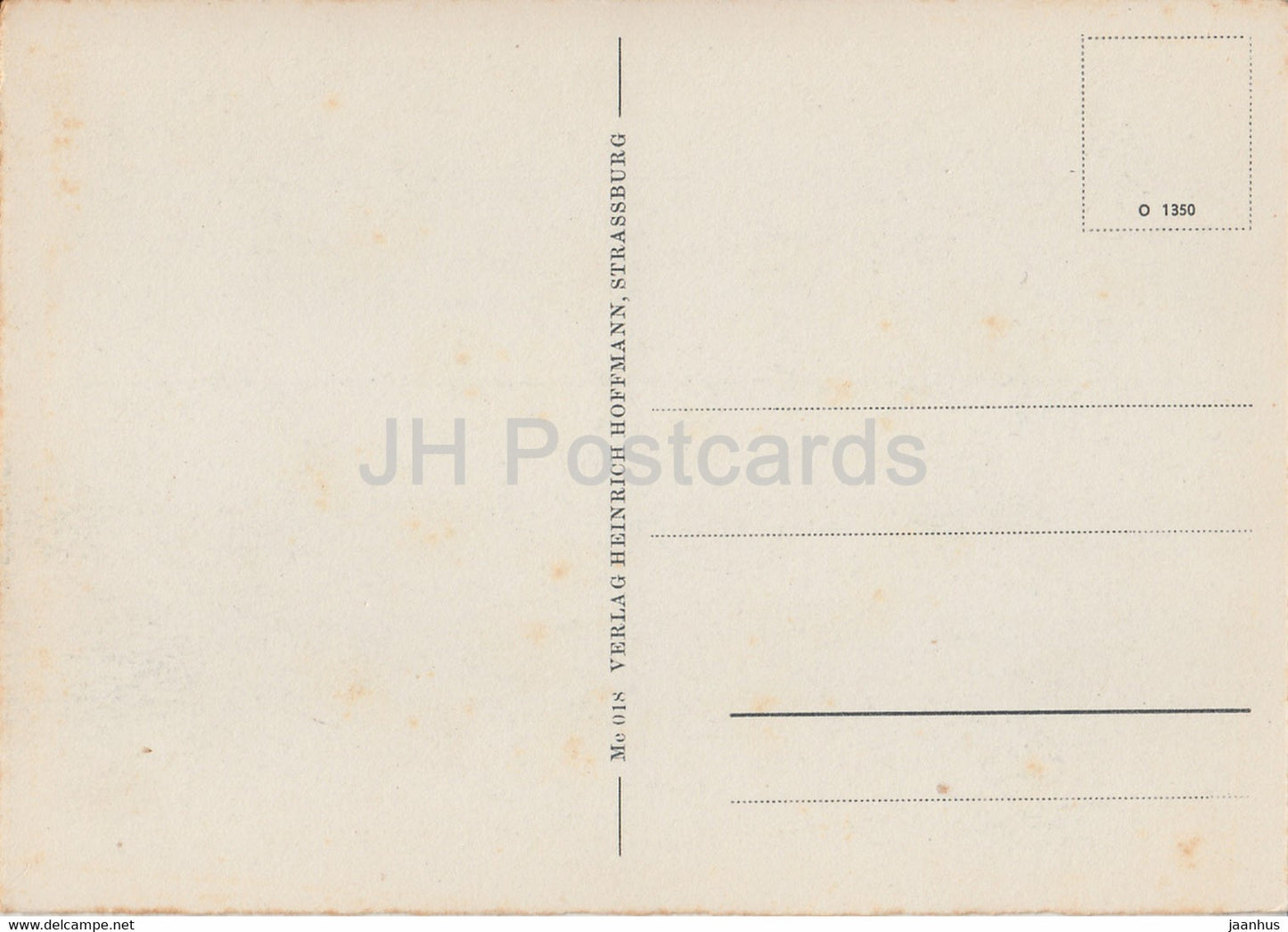 Metz - Anlagen des Führers - alte Postkarte - Frankreich - unbenutzt