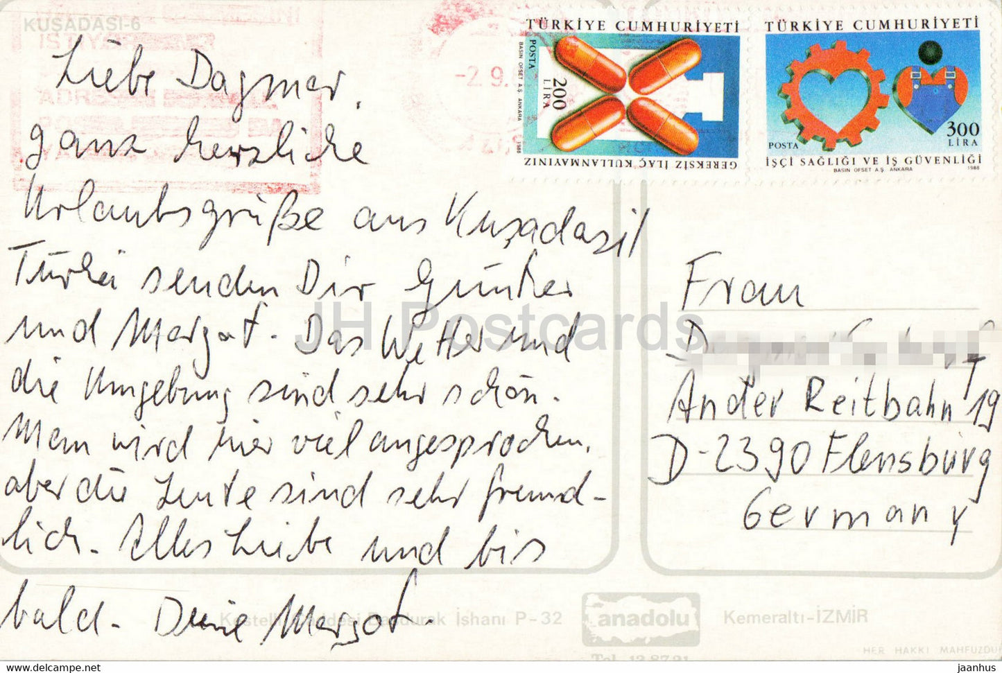 Kusadasi - boat - port - Anadolu - Turkey - used