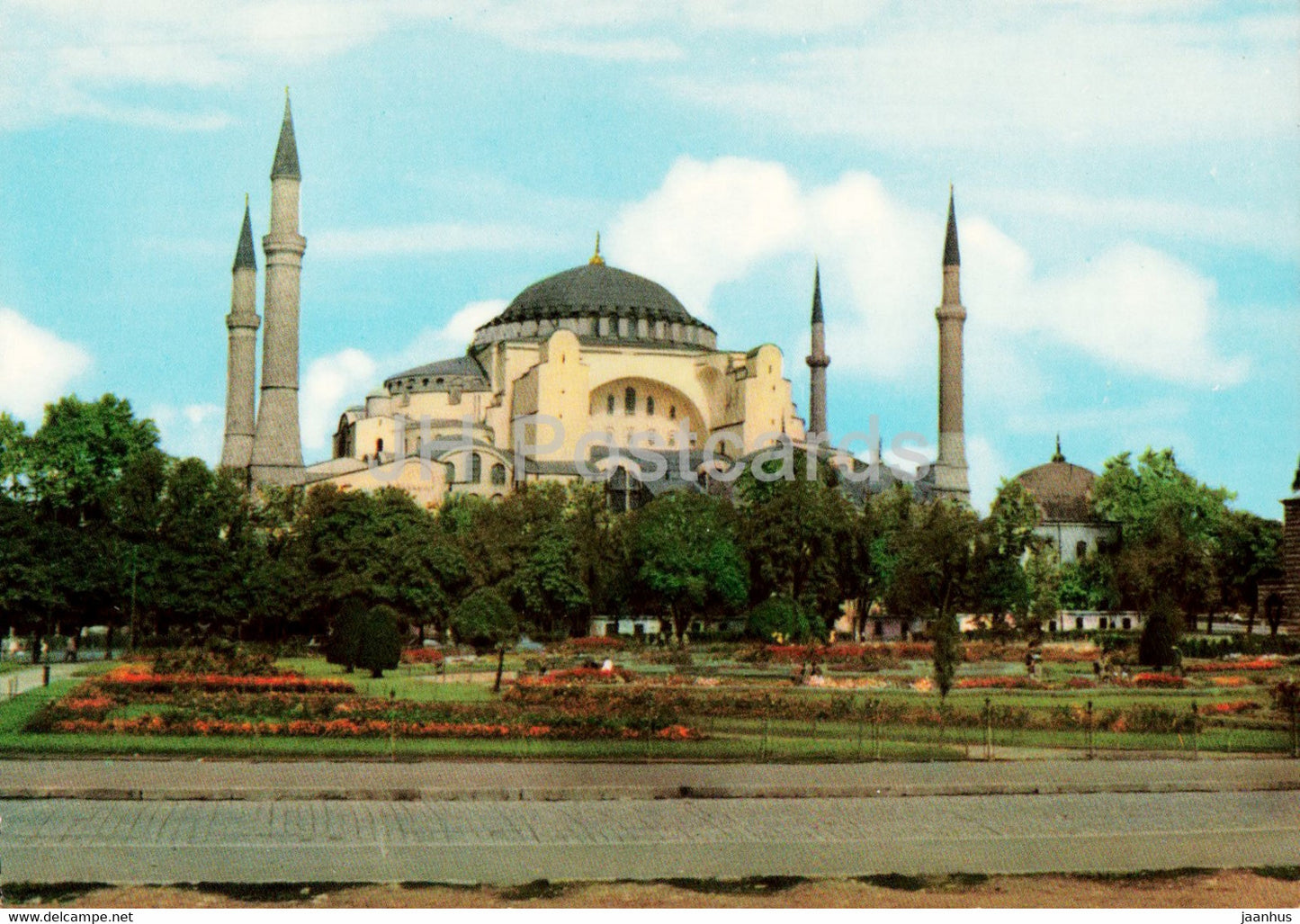 Istanbul - St Sophia Mosque - Turkey - unused - JH Postcards