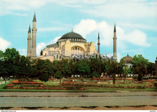 Istanbul - St Sophia Mosque - Turkey - unused - JH Postcards