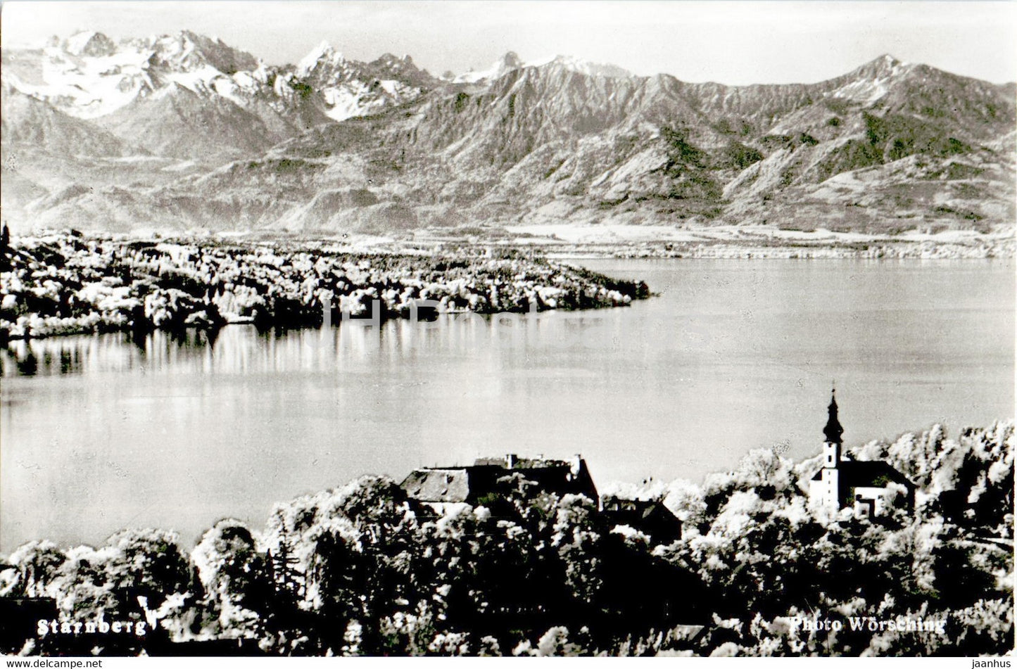 Starnberg - Photo Worsching - old postcard - Germany - unused - JH Postcards