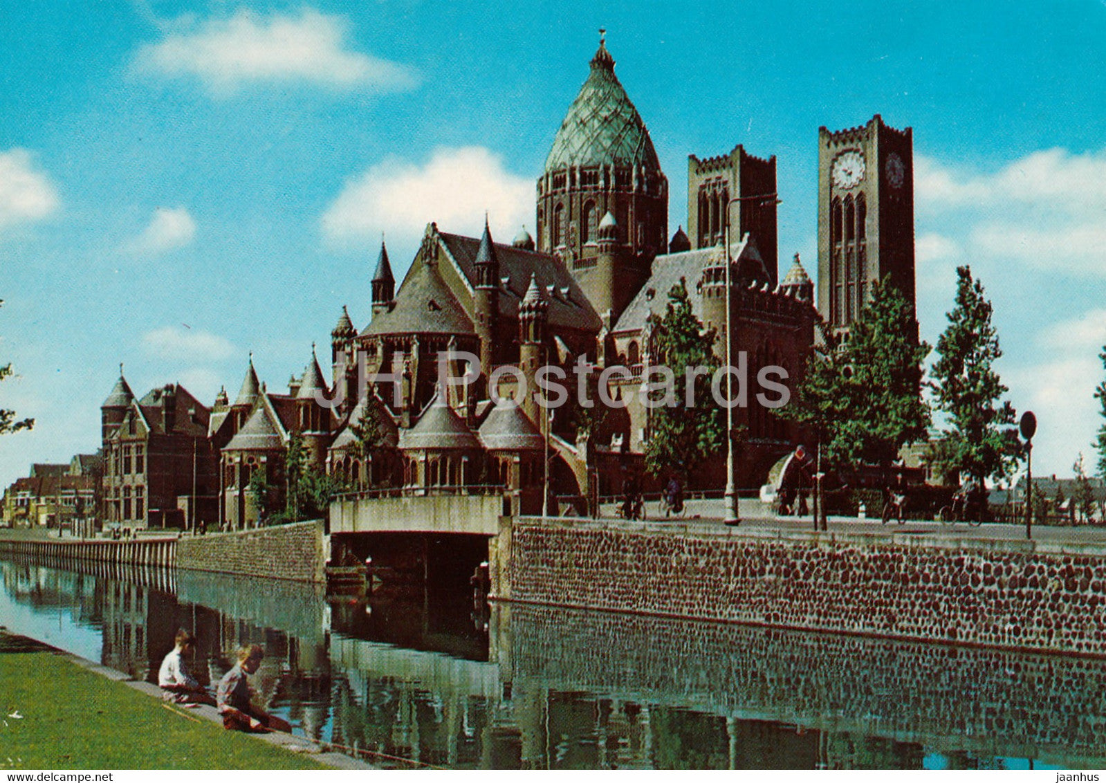 Haarlem - Sint Bavo Kerk - church - Netherlands - unused - JH Postcards