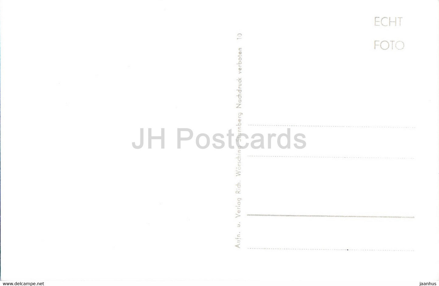 Starnberg - Photo Worsching - old postcard - Germany - unused