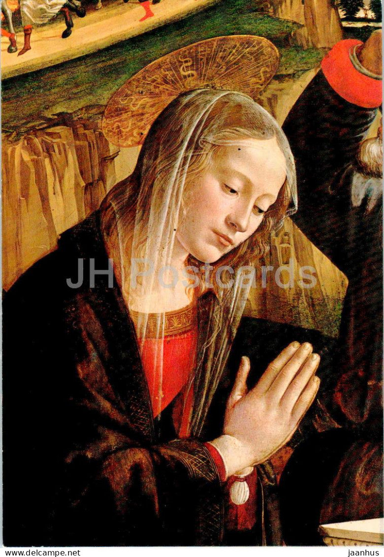 Firenze - Florence - Chiesa di S Trinita - Cappella Sassetti D Ghirlandaio - church - painting - 728 - Italy - used - JH Postcards