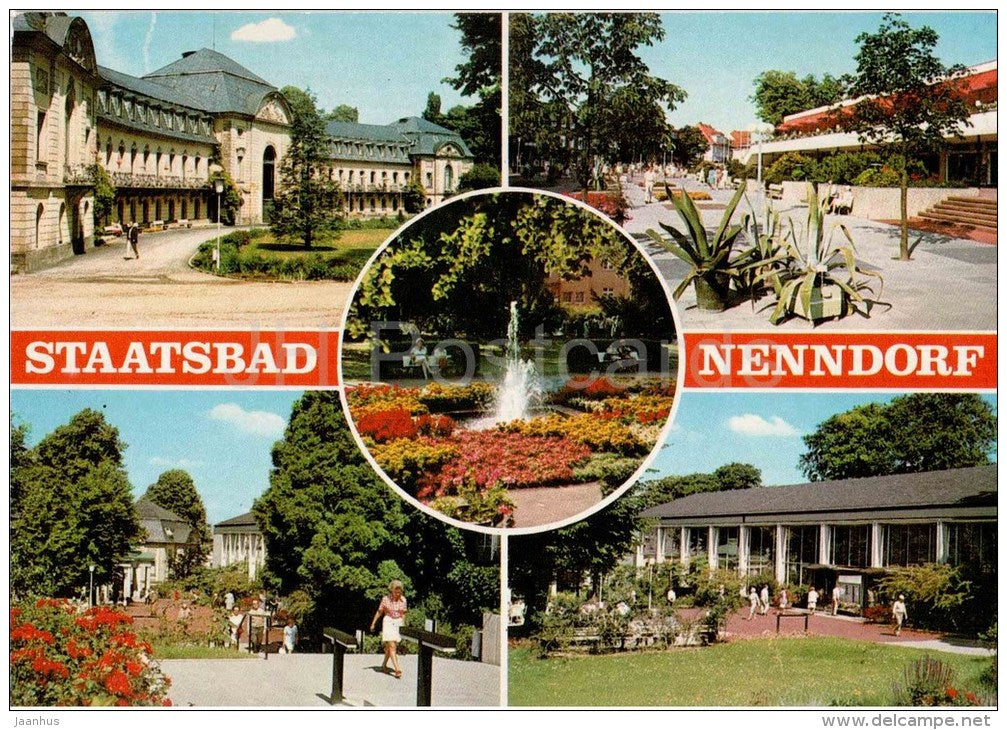 Staatsbad Nenndorf - 3052 - Germany - 1985 gelaufen - JH Postcards