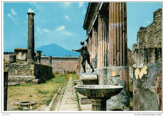 Tempio di Apollo - Apollo´s Temple - ruins - Pompei - Campania - 35514 - Italia - Italy - unused - JH Postcards