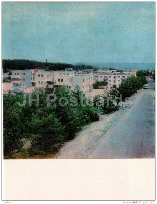 Nida is building - Nida - 1973 - Lithuania USSR - unused - JH Postcards