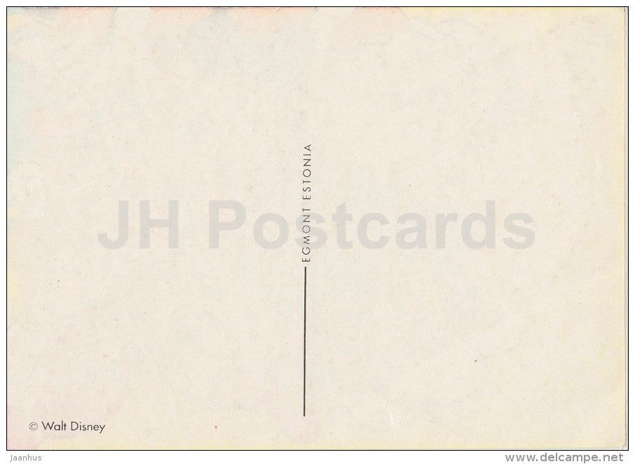 illustration - Disney - ducks - Santa Claus - cartoon - Estonia - unused - JH Postcards