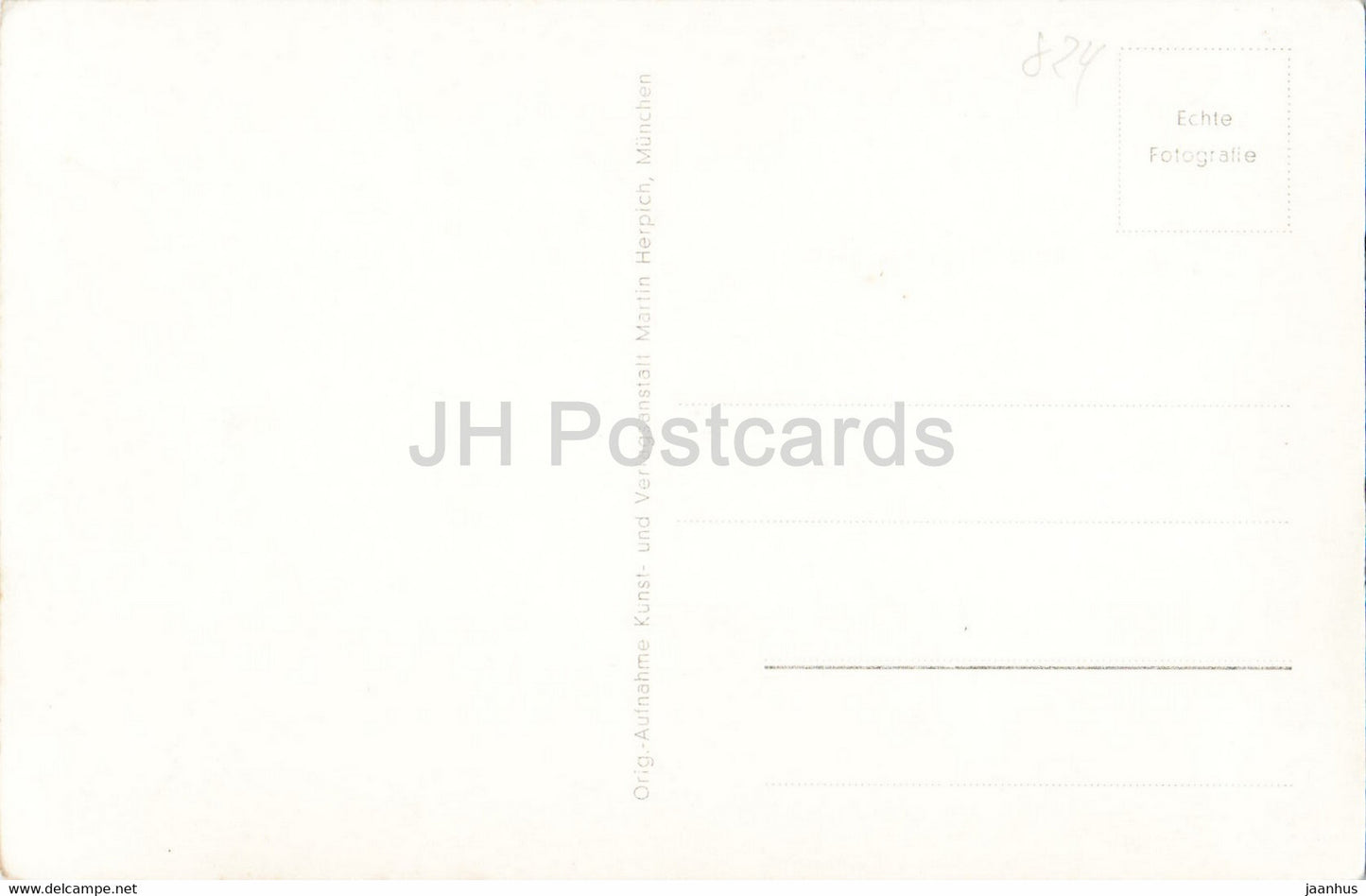 Konigssee Malerwinkel - boat - 66 - old postcard - Germany - unused