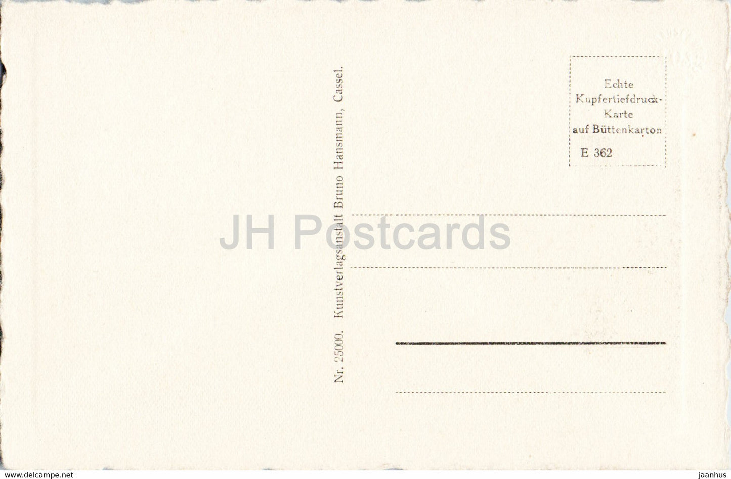 Eisenach - Die Wartburg von Sud Ost - 25000 - old postcard - Germany - unused