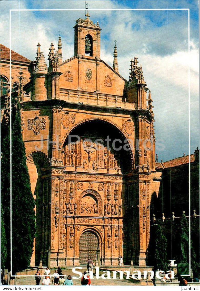 Salamanca - Convento San Esteban - cathedral - 8 - Spain - used - JH Postcards
