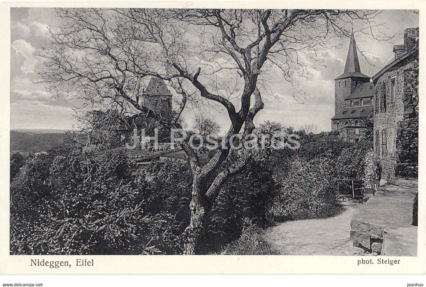 Nideggen in der Eifel - old postcard - 1931 - Germany - unused - JH Postcards