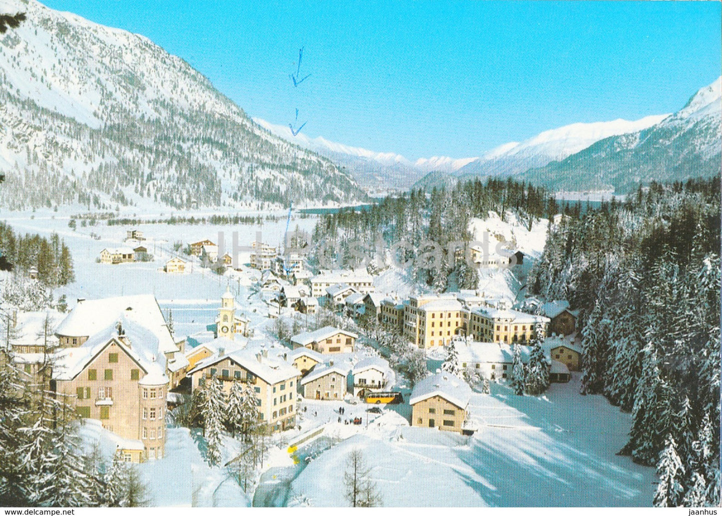 Sils Maria - Oberengadin 1800 m - 1970 - Switzerland - used - JH Postcards