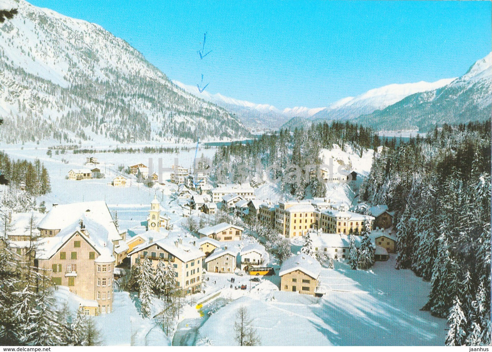 Sils Maria - Oberengadin 1800 m - 1970 - Switzerland - used - JH Postcards