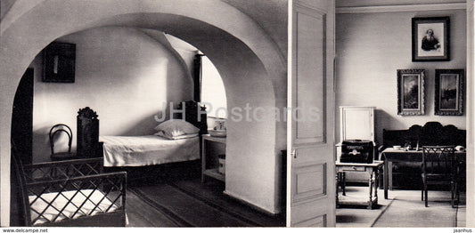 Yasnaya Polyana - The Room under the Arch - Remington room - Leo Tolstoy Museum - 1968 - Russia USSR - unused - JH Postcards