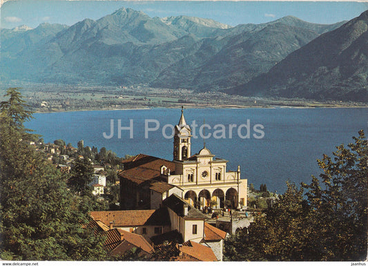 Locarno Orselina - Madonna del Sasso - 1972 - Switzerland - used - JH Postcards