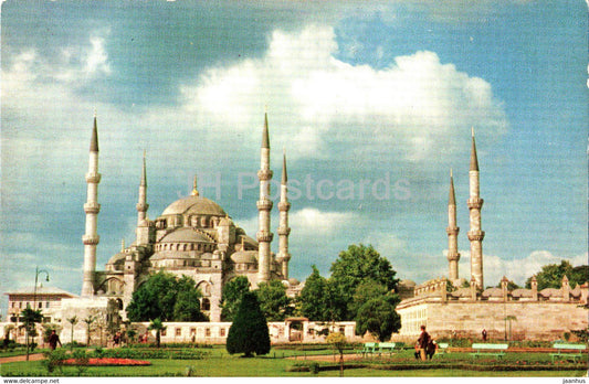 Istanbul - Sultan Ahmet - Blue Mosque - 45 - Turkey - used - JH Postcards