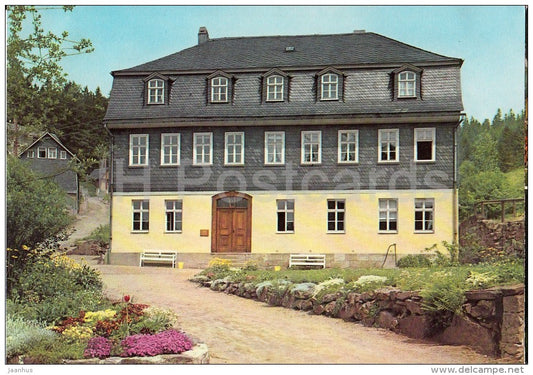 Goethehaus Stützerbach - Goethe´s House in Stützerbach - Germany - unused - JH Postcards