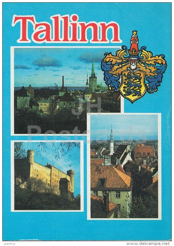 Tallinn views - Tallinn - Estonia USSR - unused - JH Postcards