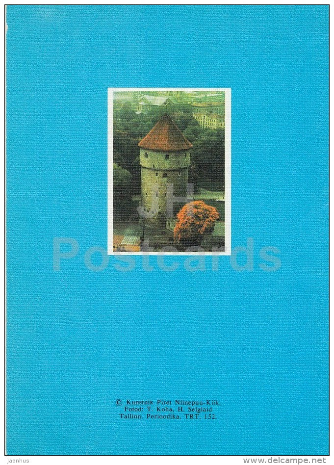 Tallinn views - Tallinn - Estonia USSR - unused - JH Postcards