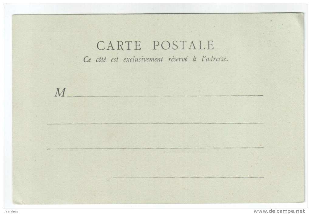 Fontainebleau - Vallee des Roches - B.F. Paris - old postcard - France - unused - JH Postcards