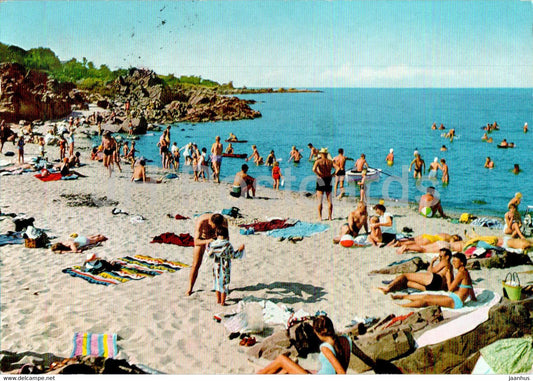 Bornholm - Sandkas badestrand - beach - 8376 - 1967 - Denmark - used - JH Postcards