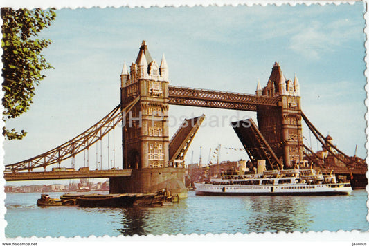 London - Tower Bridge - United Kingdom - England - unused - JH Postcards