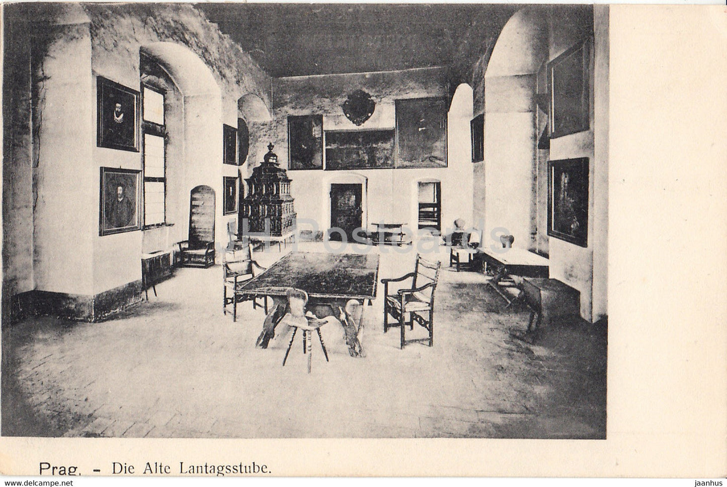 Praha - Prague - Prag - Die Alte Lantagsstube - old postcard - Czech Republic - unused - JH Postcards