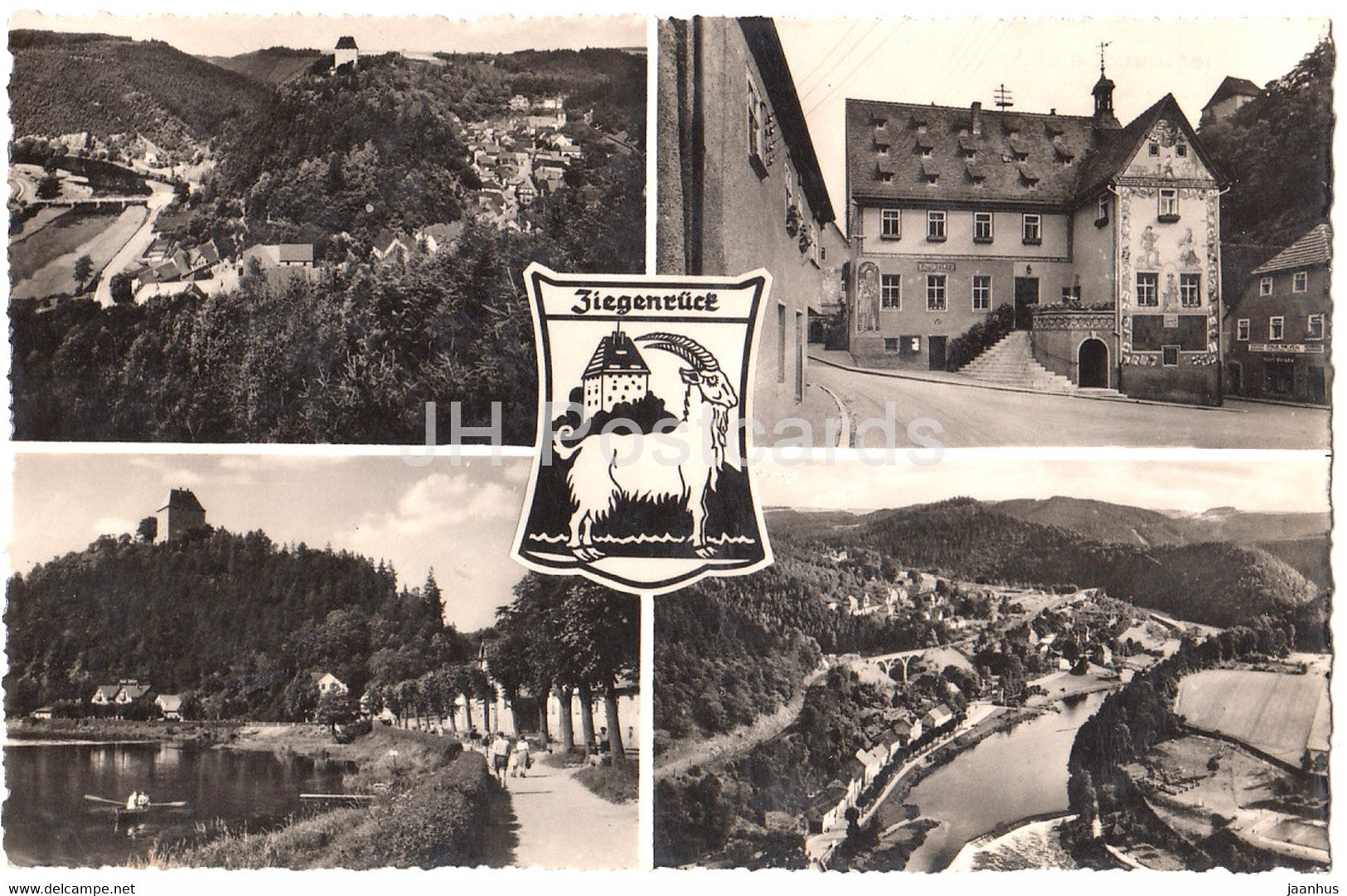 Ziegenruck a d Saale - 7 - Germany DDR - unused - JH Postcards