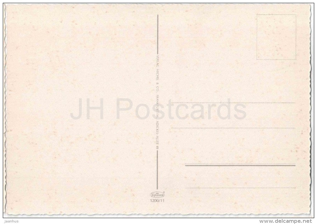 Heilbad Bad Orb - Konzerthalle - Brunnentempel - Saline - Marktplatz - squirrel - 1200/11 - Germany - ungelaufen - JH Postcards