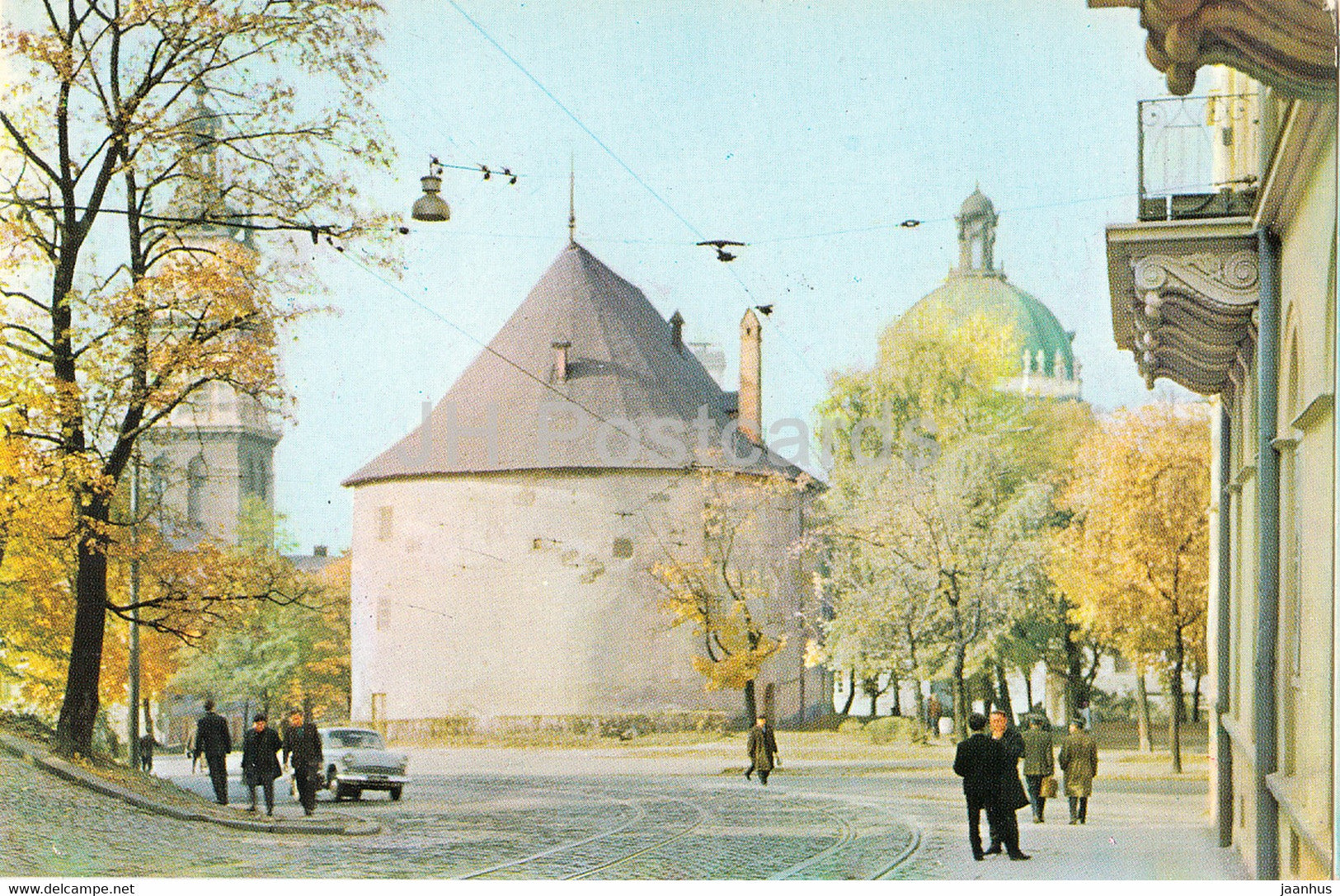 Lviv - Lvov - Porokhova Tower - 1970 - Ukraine USSR - unused - JH Postcards