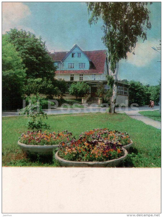 Jurate rest-home - Nida - 1973 - Lithuania USSR - unused - JH Postcards