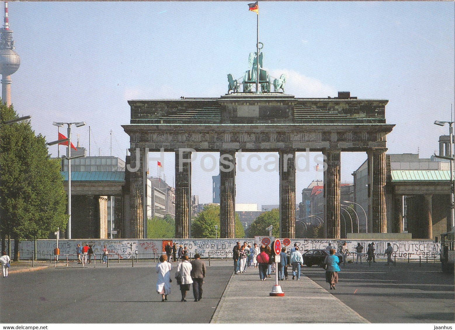 Berlin - Branderburger Tor - 8 - Germany - unused - JH Postcards