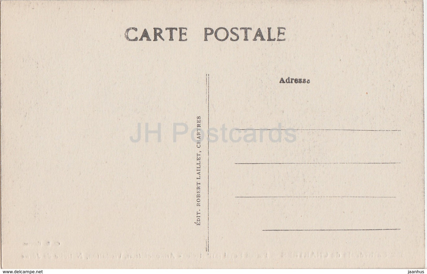 Kathedrale von Chartres - Portail Royal - Verkündigung - Heimsuchung - 155 - Kathedrale - alte Postkarte - Frankreich - unbenutzt