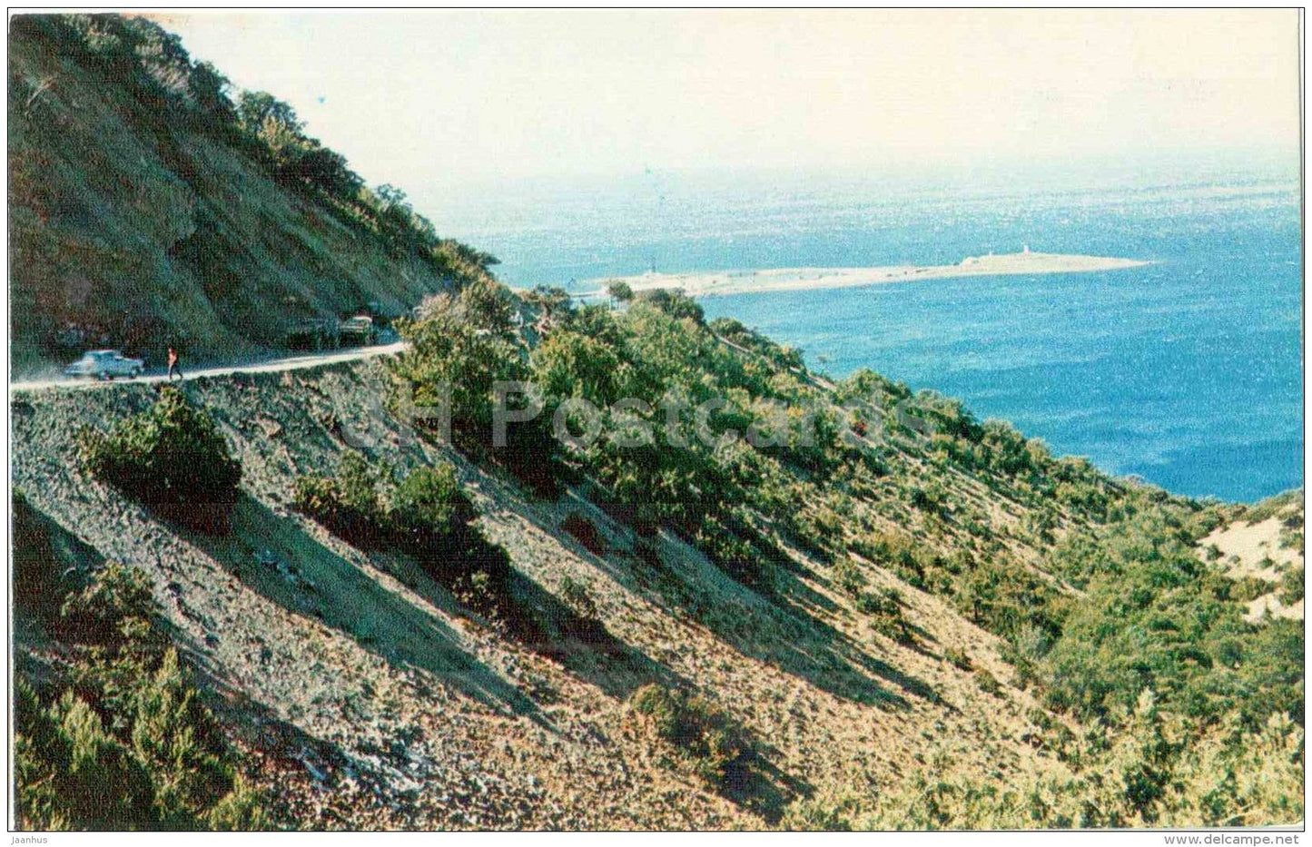 road to Great Turish - Anapa - 1973 - Russia USSR - unused - JH Postcards