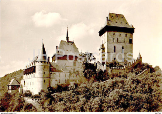 Karlstejn statni hrad - castle - 290657 - Czech Repubic - Czechoslovakia - unused - JH Postcards