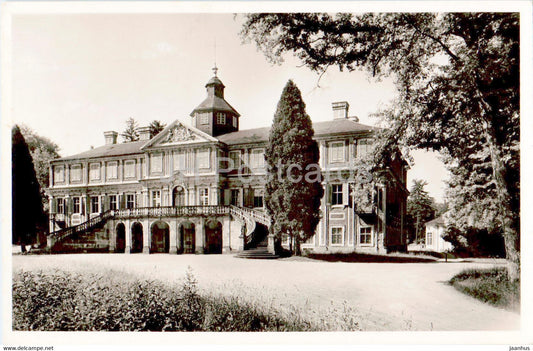 Schloss Favorite - castle - old postcard - Germany - used - JH Postcards