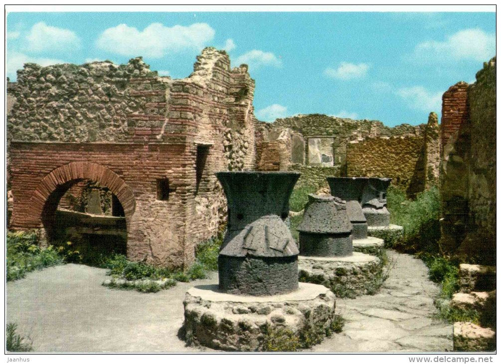 Forni e Mulini - Ovens and Mills - ruins - Pompei - Campania - PO 17 - Italia - Italy - unused - JH Postcards