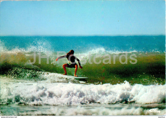 Surfing - Surf - CIM - 1978 - France - used - JH Postcards