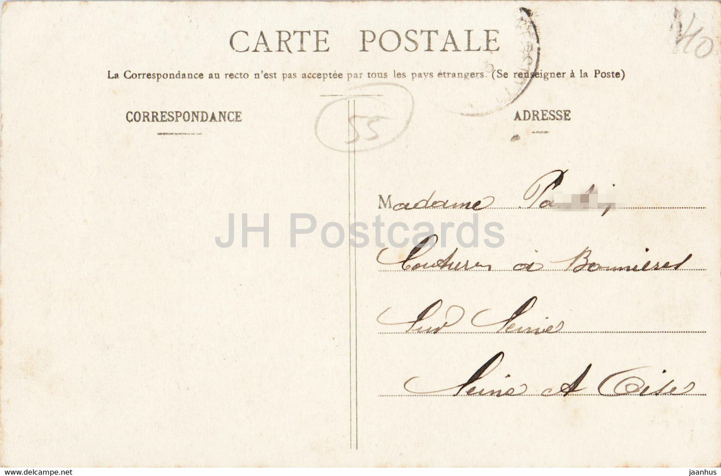 St. Mihiel - Le Pont - Les Capucins - A Motlet - Brücke - alte Postkarte - 1905 - Frankreich - gebraucht