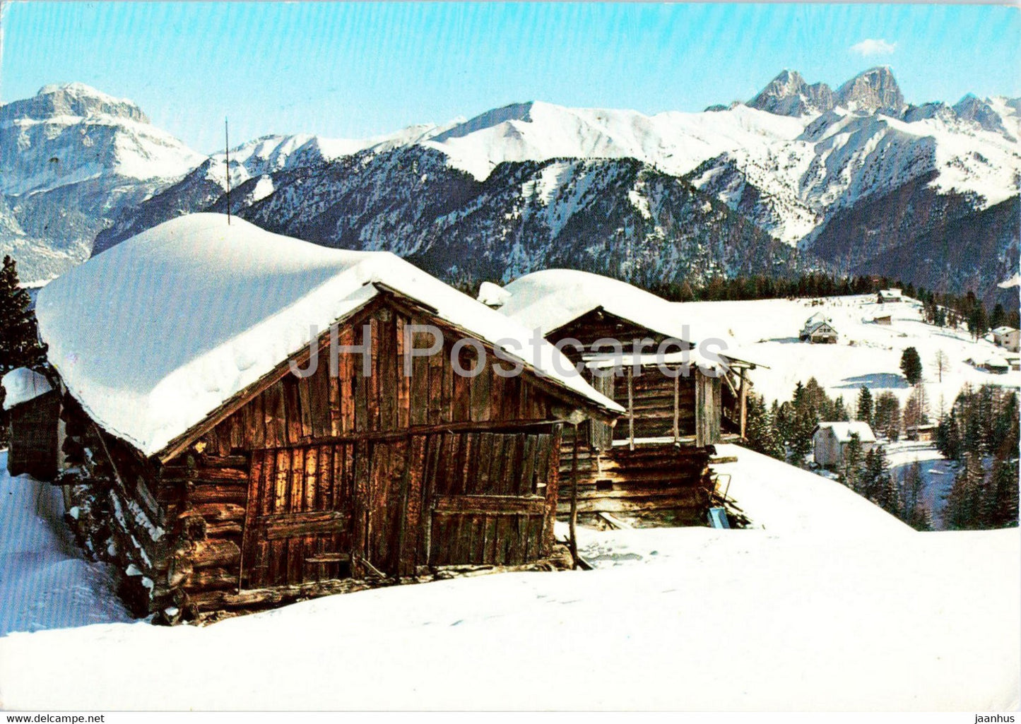 Dolomiti - Val di Fassa - Ciampedie - Marmolada - 1976 - Italy - used - JH Postcards