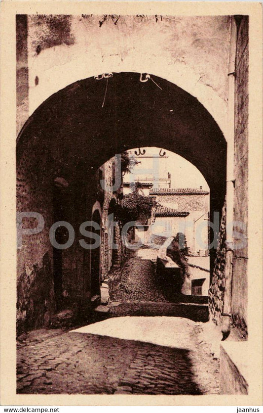 Bourg Saint Andeol - La Poterne - old postcard - France - unused - JH Postcards