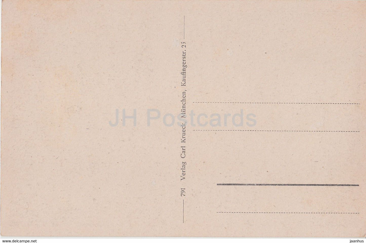 Munchen - Ludwigsbrucke mit Deutschem Museum - tram - Munich - 791 - carte postale ancienne - Allemagne - inutilisé