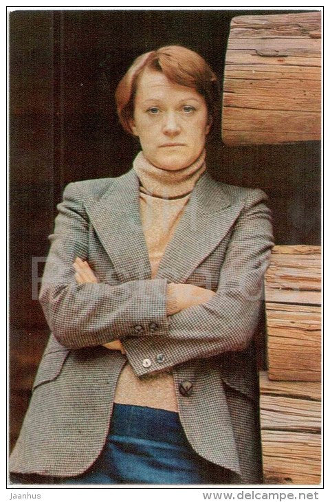 V. Talyzina - Soviet Russian Movie Actress - 1979 - Russia USSR - unused - JH Postcards